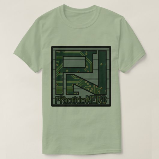 TechnologiepraktijkNERD T-Shirt (Design voorkant)