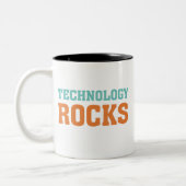 TechnologieRocks Tweekleurige Koffiemok (Links)