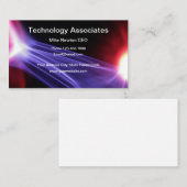 Technologiethema Cool Design Visitekaartje (Voorkant / Achterkant)