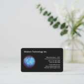 Technologiethema Visitekaartjes afgeronde hoeken (Staand voorkant)