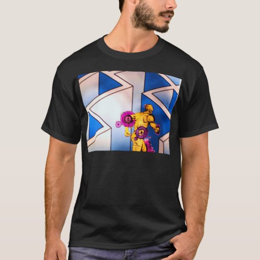 TECHNOLOGISCH MAN BREEKPUNT T-SHIRT (Voorkant)