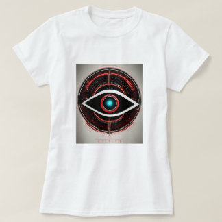 Technologisch oog – futuristisch grafisch T-shirt" T-shirt