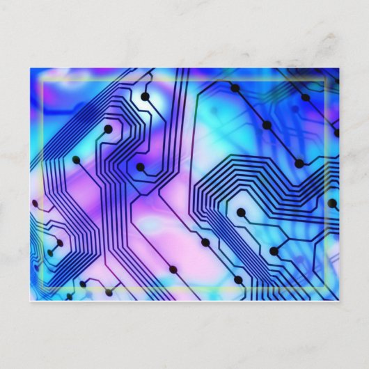 Technologisch Tempest Briefkaart (Voorkant)