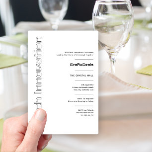 Technologische innovatie Zakelijke bedrijfs evenem Kaart