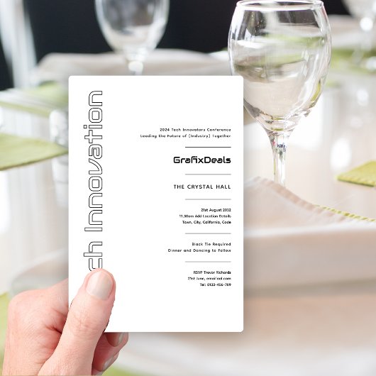 Technologische innovatie Zakelijke bedrijfs evenem Kaart