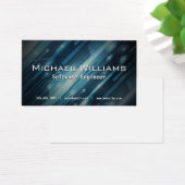 Technology Background Software Engineer Visitekaartje (Bureau)