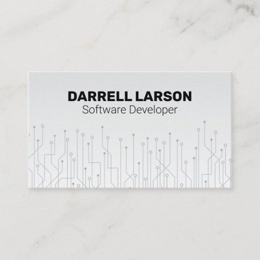 Technology Circuit Board Visitekaartje (Voorkant)