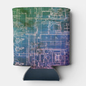 Technology Engineer blauwdruk Blikjeskoeler (Achterkant)