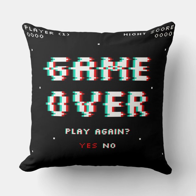 Technology gamer freak Pillow Kussen (Voorkant)