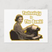 technology_is_the_bom briefkaart (Voorkant)