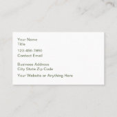 Technology Logo Business Cards Design Visitekaartje (Achterkant)