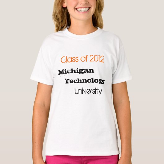 Technology School afstuderen T shirt (Voorkant)