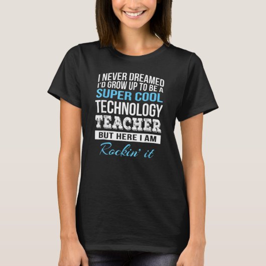 Technology Teacher T-shirt (Voorkant)