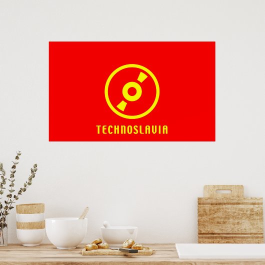 Technoslavia Poster (Keuken)