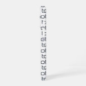 Technotext Techno Text Logo iPhone 16 Hoesje (Linkerkant)