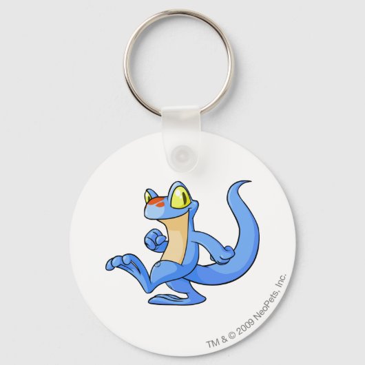 Techo Blue Sleutelhanger (Voorkant)