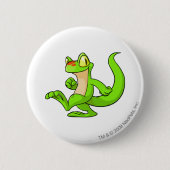 Techo Green Ronde Button 5,7 Cm (Voorkant)