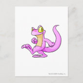 Techo Pink Briefkaart (Voorkant)