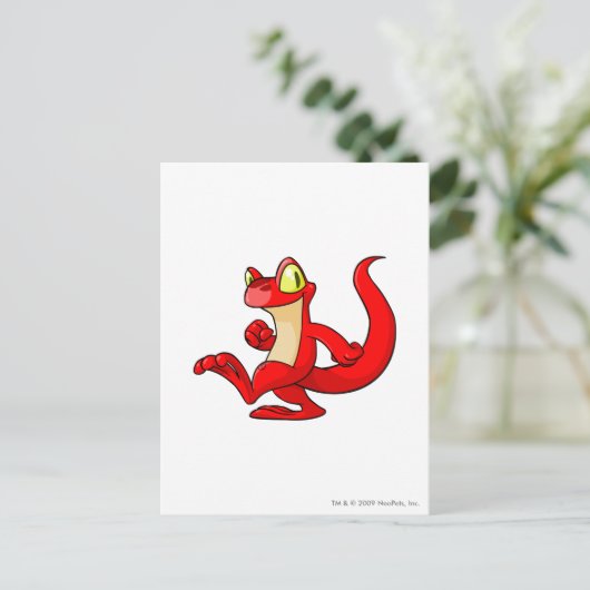 Techo Red Briefkaart (Staand voorkant)