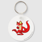 Techo Red Sleutelhanger (Voorkant)