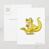 Techo Yellow Briefkaart (Voorkant / Achterkant)