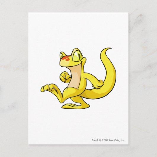 Techo Yellow Briefkaart (Voorkant)