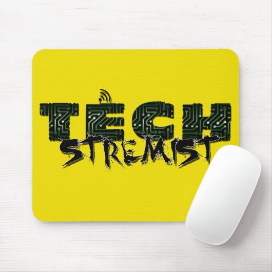 TechStremist Mousepad Muismat (Met muis)