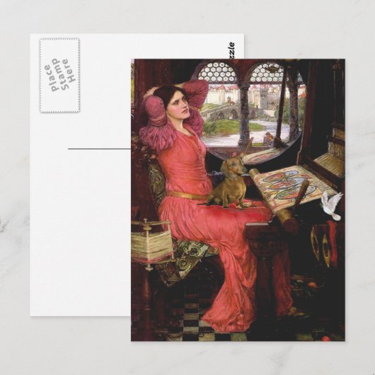 Teckel 1 - Vrouwe van Shalotte Briefkaart (Voorkant / Achterkant)