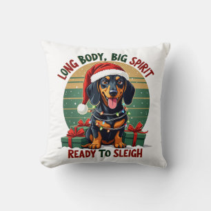 Teckel Art Long Body en Big Spirit Kussen