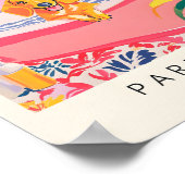 Teckel Art Print, Grappige Badkamer Wall Art, Mid Poster (Hoek)