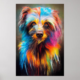 Teckel Dog Pet Leuke Schattige Dierenmetgezel Poster