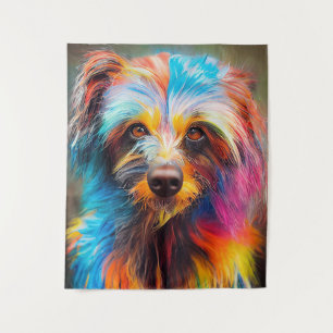 Teckel Dog Pet Leuke Schattige Dierenmetgezel Wandkleed