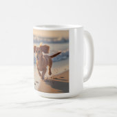 Teckel Elegante Koffie Mok (Voorkant rechts)