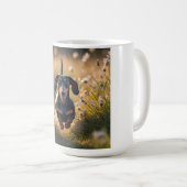 Teckel Elegante Koffie Mok (Voorkant rechts)