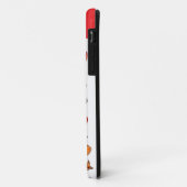 Teckel en Rode Hart Valentijn Waterverf Case-Mate iPhone Case (Achterkant/links)