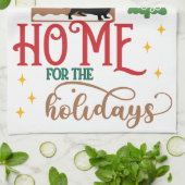 Teckel: Er is geen plek zoals thuis Theedoek (Gevouwen)