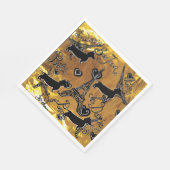 Teckel Gold Servet (Hoek)