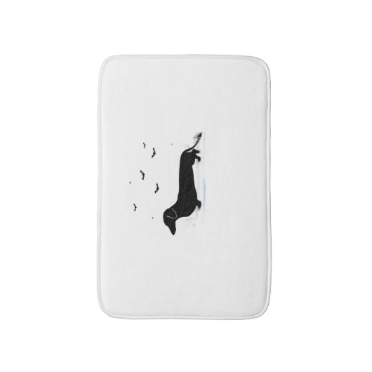 Teckel Halloween Kostuum Mijn Teckel Is Mijn Bo Badmat (Voorkant Verticaal)