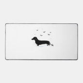 Teckel Halloween Kostuum Mijn Teckel Is Mijn Bo Bureaumat (Voorkant)