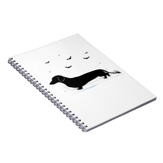 Teckel Halloween Kostuum Mijn Teckel Is Mijn Bo Notitieboek (Rechterzijde)