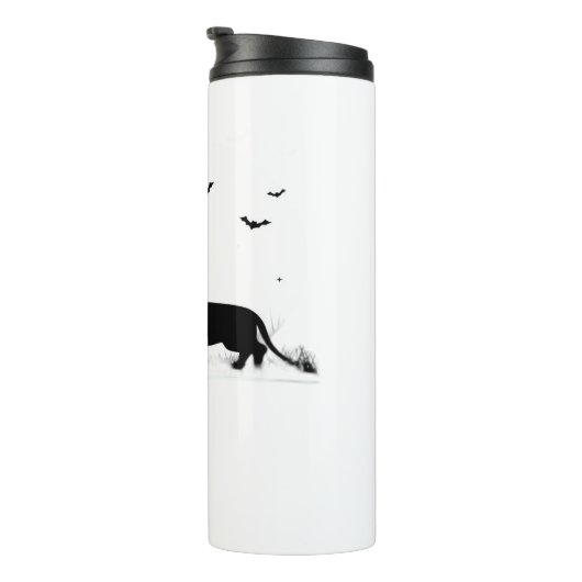 Teckel Halloween Kostuum Mijn Teckel Is Mijn Bo Thermosbeker (Geroteerd rechts)