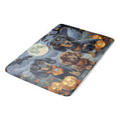 Teckel Halloween Spooky Badmat (Gekanteld)