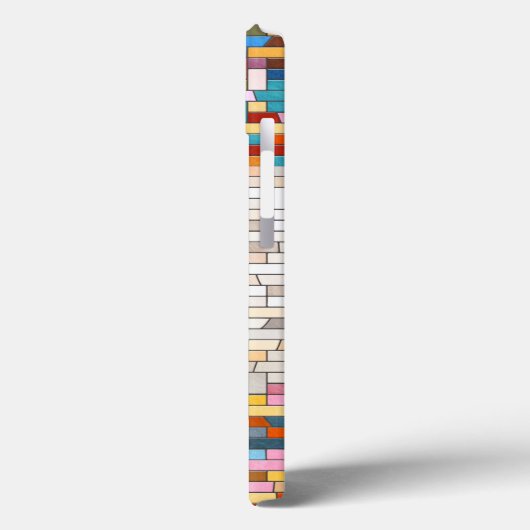 Teckel hond - Doxie -kleurrijk mozaïek Case-Mate iPhone Case (Achterkant / Links)