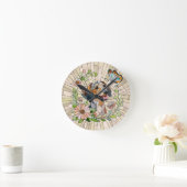 Teckel hond - Doxie -kleurrijk mozaïek Ronde Klok (Huis)