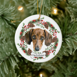 Teckel hond Gepersonaliseerd Huisdier Ornament