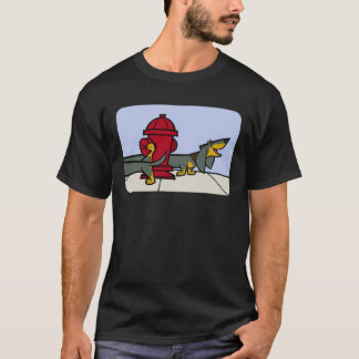 Teckel Hond Goedgekeurd Brandkraan T-shirt