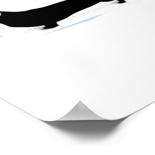 Teckel Hond – Halloween Moon Silhouette Classic Poster (Hoek)