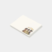Teckel Honden Lemonade Stand Post-it® Notes (Schuin)