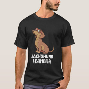 Teckel hondeneigenaar oma t-shirt