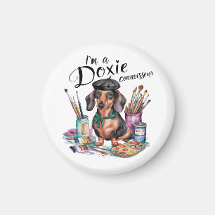 Teckel Ik ben een Doxie kenner Magneet